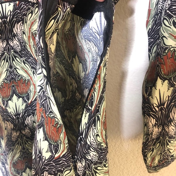 Zara Tulip Printed Mod Retro Drop Waist Dress S - Picture 4 of 7